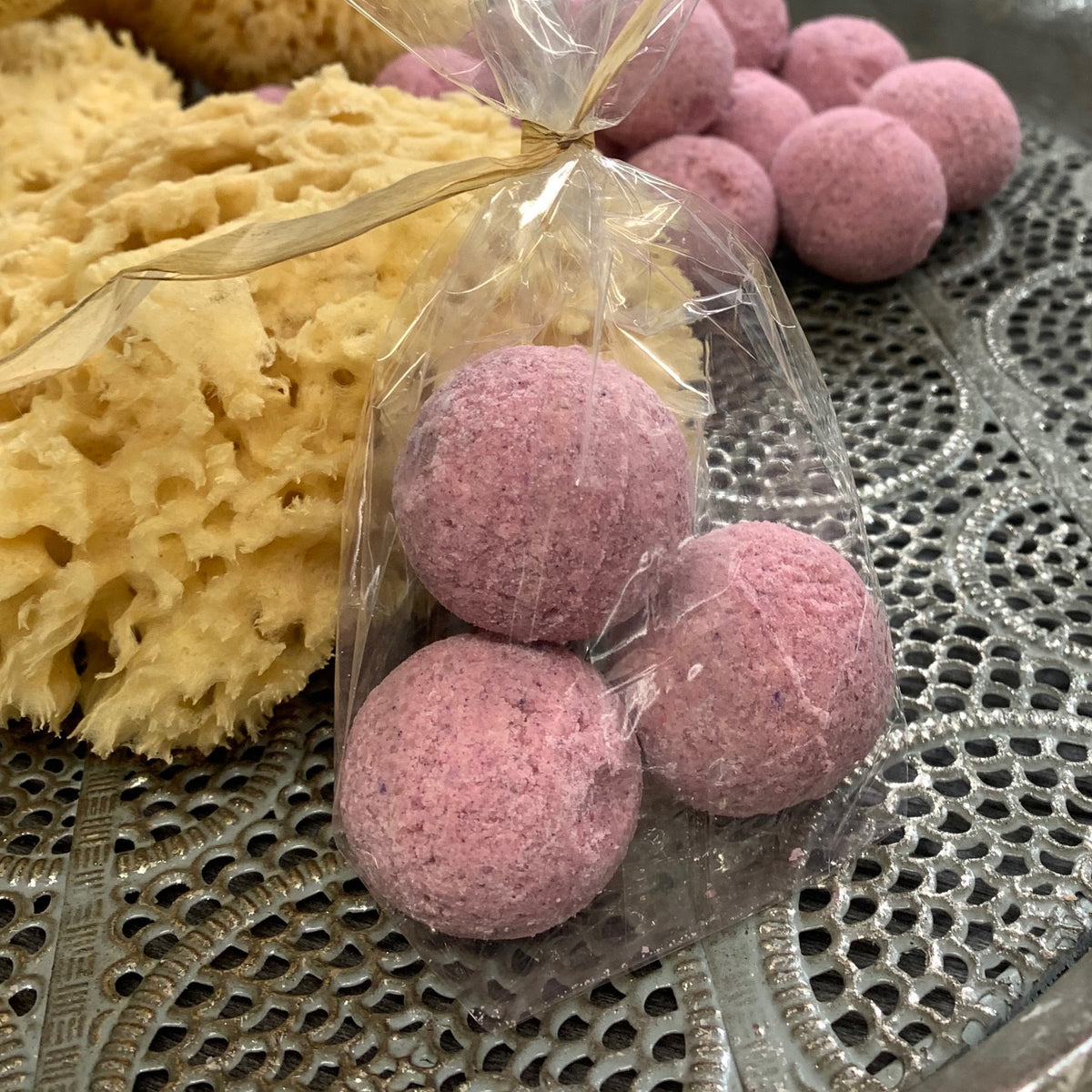 Bio-Badekugeln Granatapfel