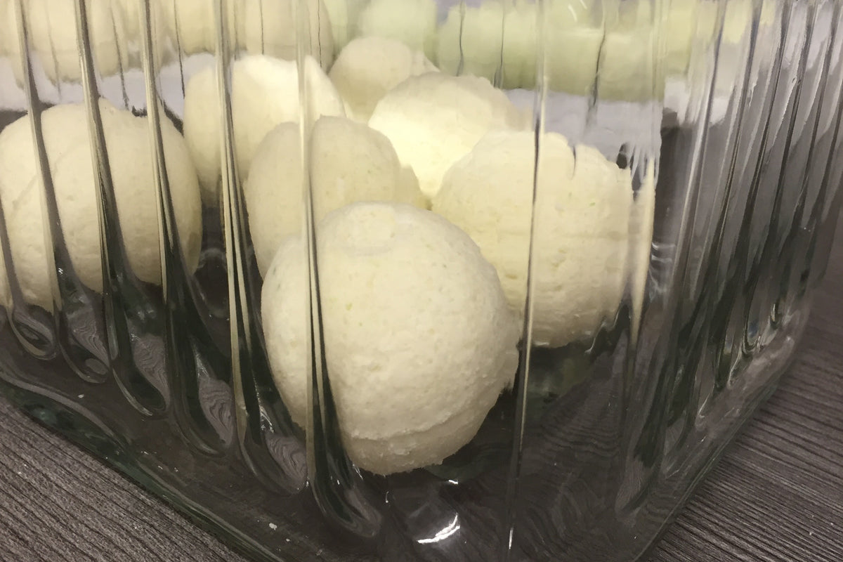 Bio-Badekugeln Sanddorn