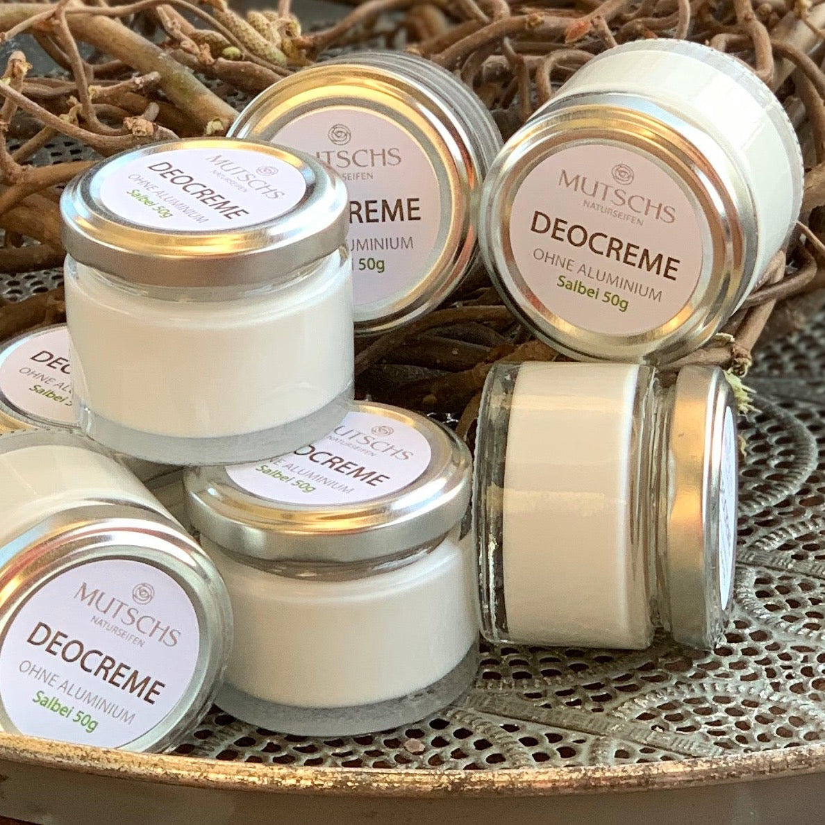 Deo-Creme Bio "Lavendel-Amber" -ohne Aluminium-